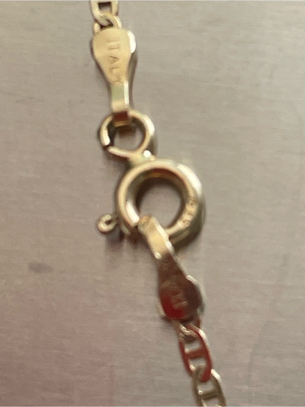 14k YG MARINERS CHAIN 22” 1.1mm - Picture 10 of 11